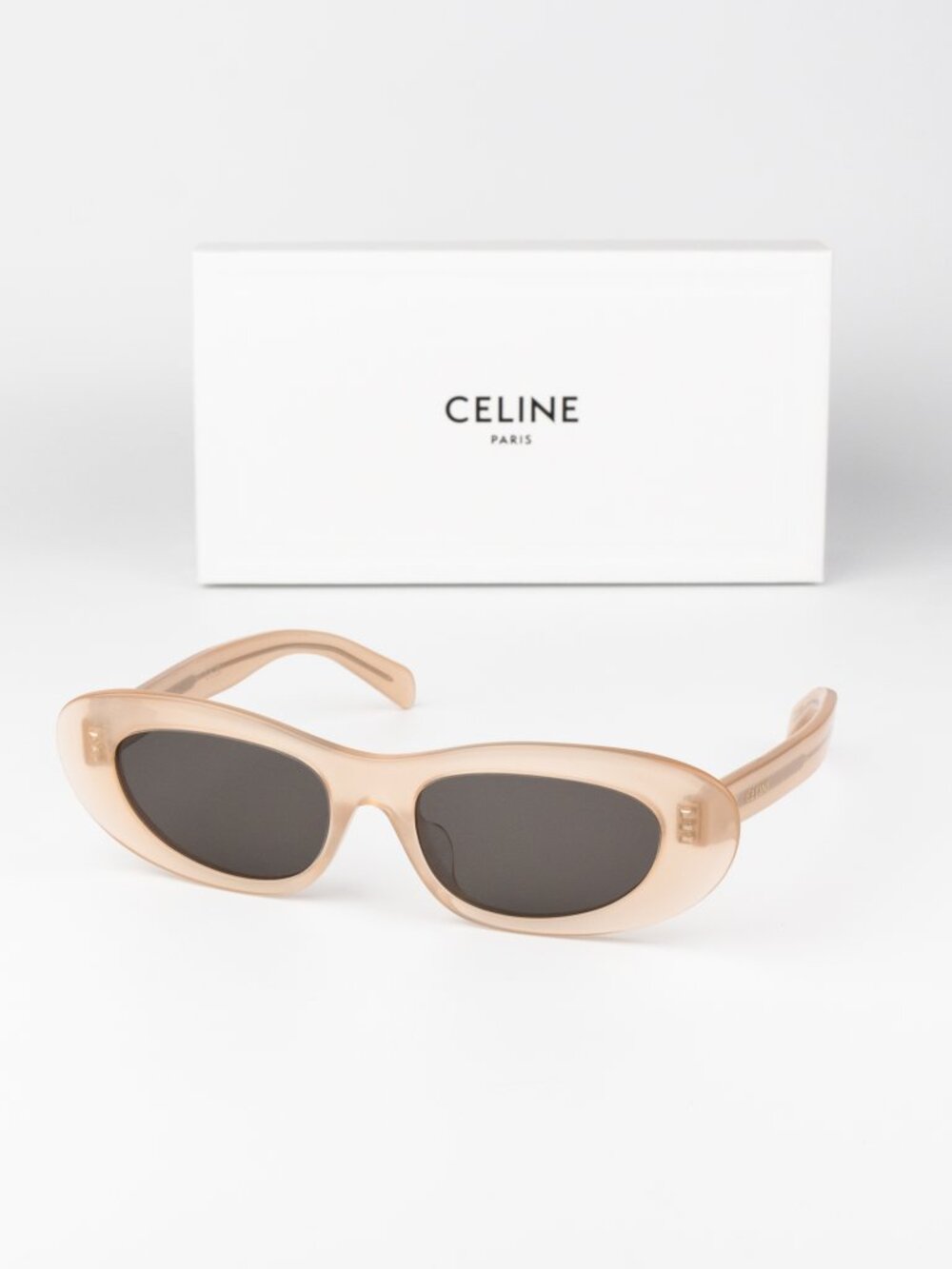 Celine Women Sunglasses Pink Smoke Cat Eye CL40310U 74A NEW AUTHENTIC